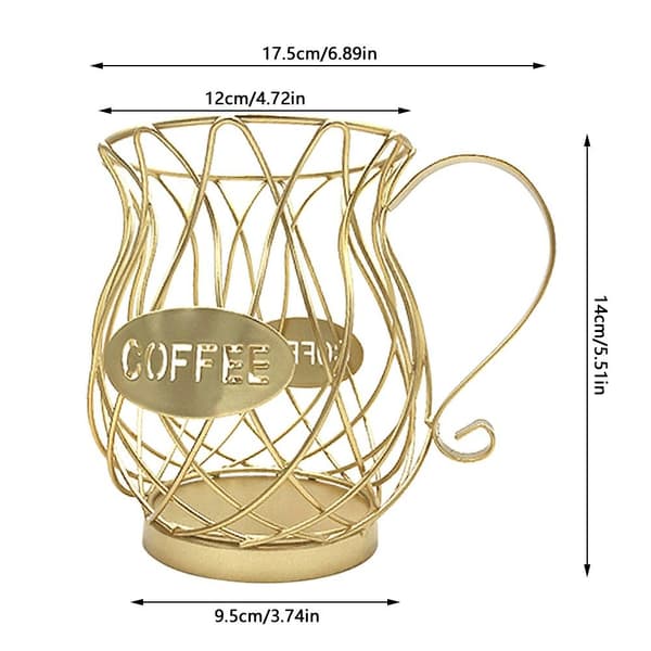 Kaffekapselholdere Kaffeflødebeholder SORT Black
