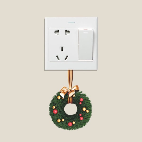 Christmas Switch Sticker Wall Stickers STYLE 4 STYLE 4 Style 4