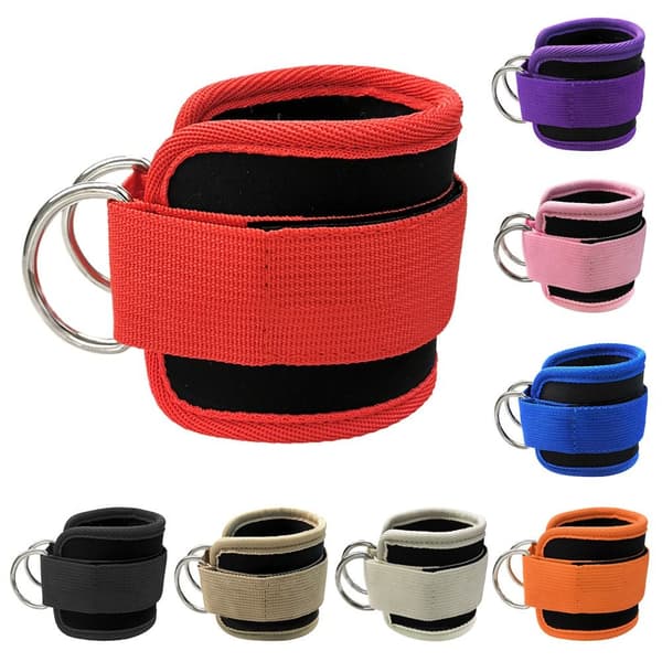 Ankelstropper D-Ring LILLA Purple