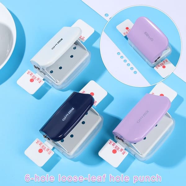 Løsblad Hull Puncher Hull Punch HVIT White