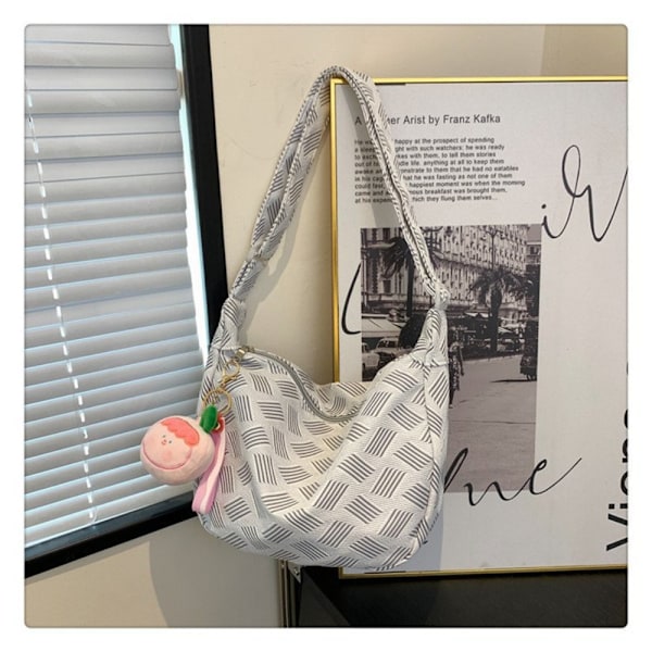 Dumpling Bag Skuldertaske GRÅ grey