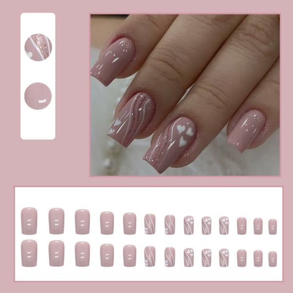 Falske negle mellemlængde 2 2 2