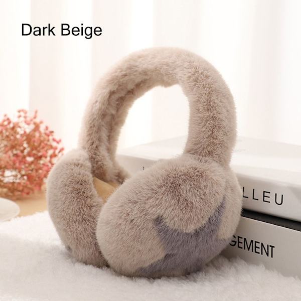 Vinterhøreværn Udendørs ørevarmere MØRK BEIGE MØRK BEIGE Dark Beige
