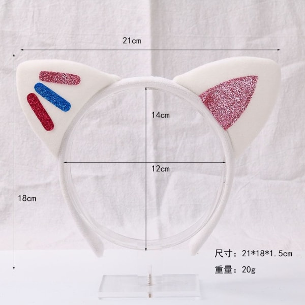 Plyshårbånd Katteører Hårbånd 3 3 3