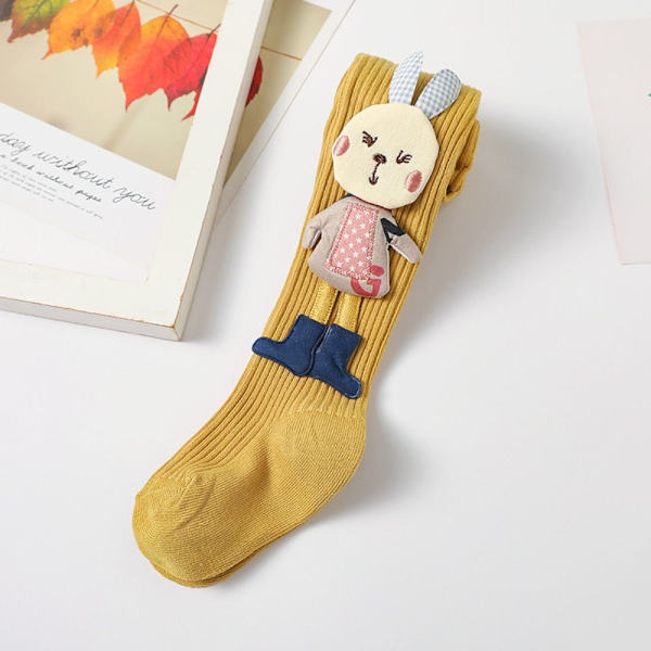 Barntights Barn Strumpbyxor GUL M Yellow M