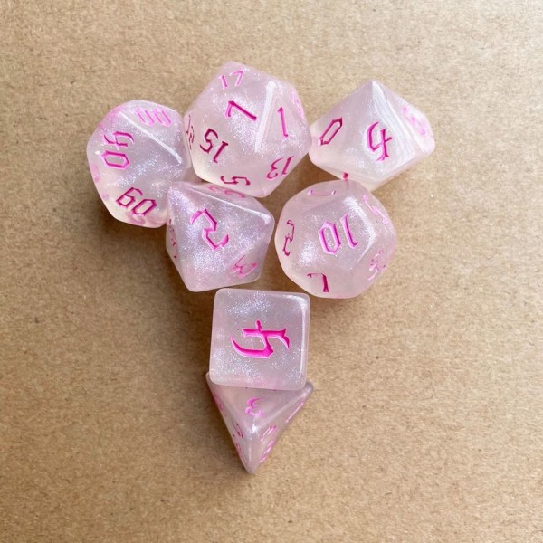 7 st/set DND Tärningar Polyedriska Tärningar 03 03 03