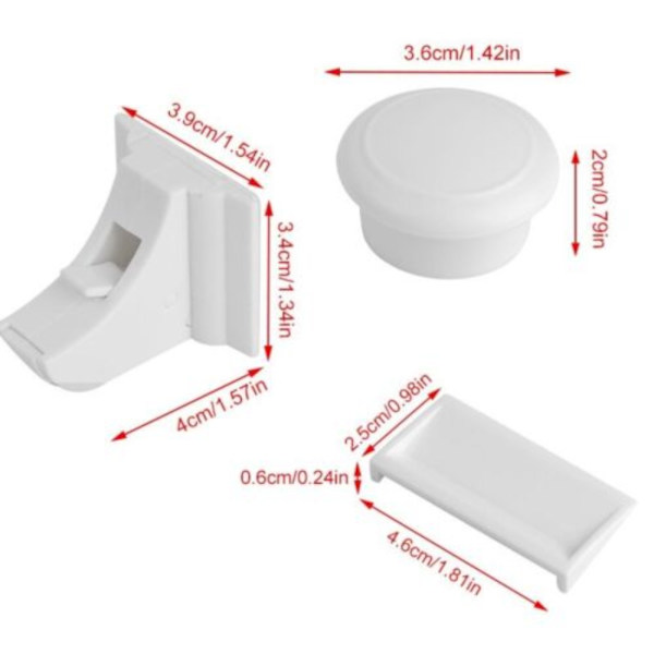 Turvalukot Magneettinen lukko 8 LUKKOA 2 AVAINLLA 8 LUKOT 2 KOHTALLA 8 Locks with 2 Key