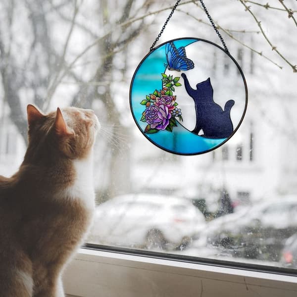 Ikkunaverhoilut Cat-sisustus Suncatcher