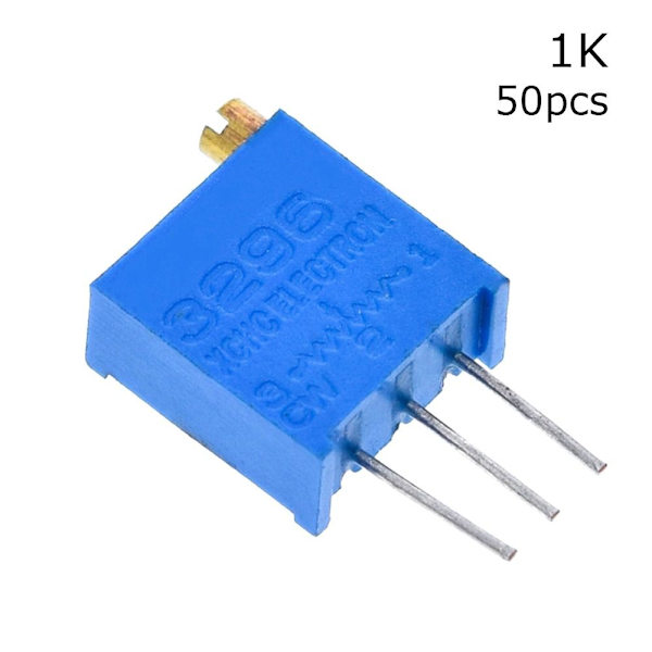 50st trimmerpotentiometer 3296W 50st 1K 50st 1K 50pcs 1K