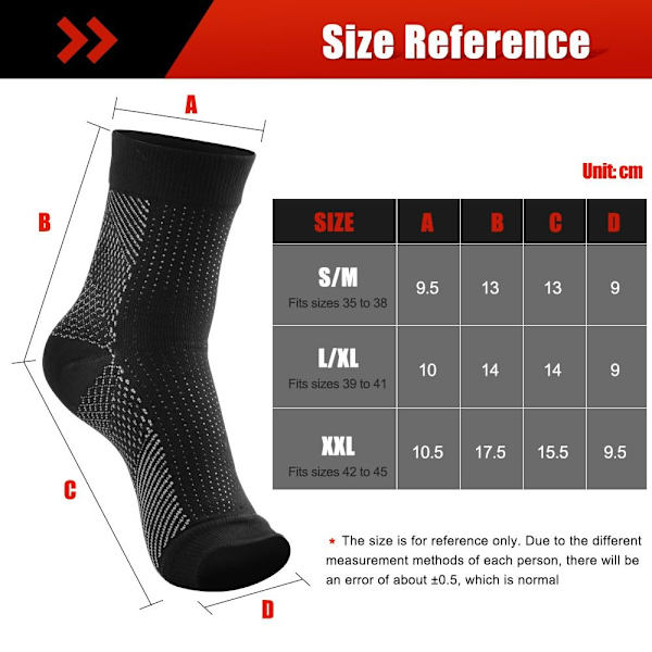 Sportsockor Angel Ankel Protector ROSE RED XXL XXL Rose Red XXL-XXL