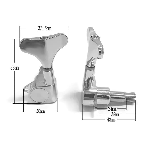 Bas Tunere Sæt String Knob Tuner Heads
