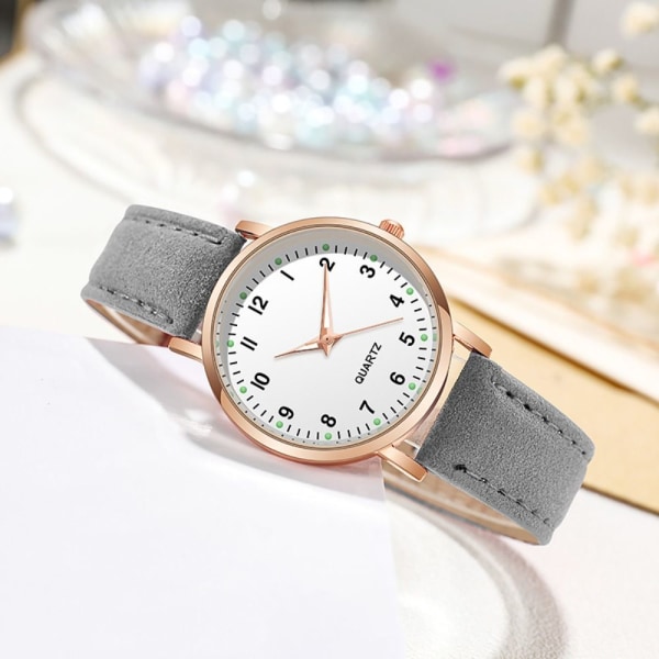 Kvartsirannekellot Valkoinen watch white