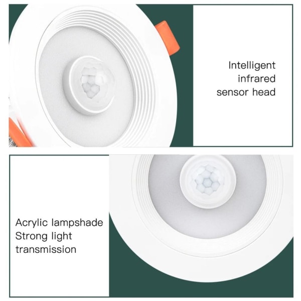 LED Loftslys Downlight 5WCOLD WHITE COLD WHITE 5WCold White