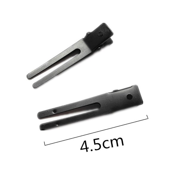 50 kpl hiusklipsi Double Prong E E E