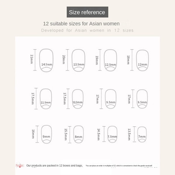 Falske negle Falske negle Negletips W1081