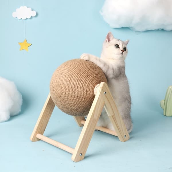 Cat Scratch Ball Board Cat Klätterställning A A A