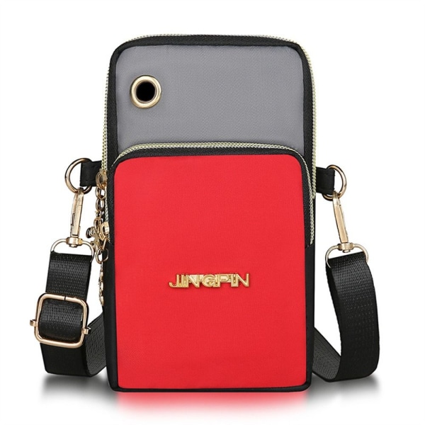Skulder Messenger Bag Small Crossbody Tasker RØD red