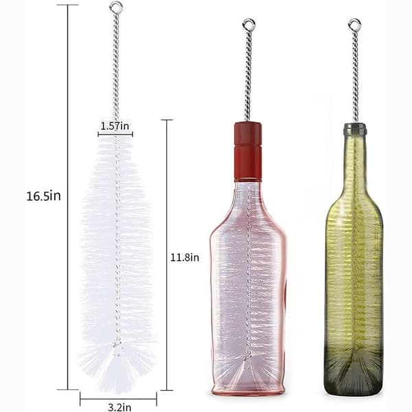 Pulloharjat Cup Cleaning Brush Pehmeä hiusharja 1Pc
