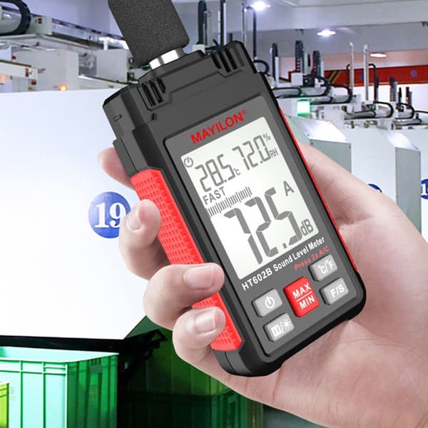 Decibel Meter Digital lydniveaumåler SPL Meter