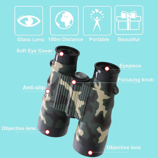 Kompakti kiikarit 12x38 taskuteleskooppi