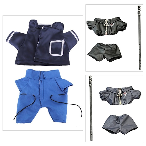 20 cm Nukkeasu Pehmoiset nukenvaatteet NAVY Navy