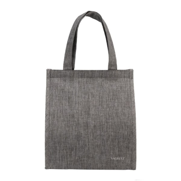 Thermal Lunch Bag Isolerad Cool Food Bag GRÅ grey