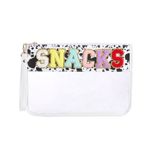 Letter Pouch Kirkas vetoketjutasku PINK STUFF STUFF Pink STUFF-STUFF