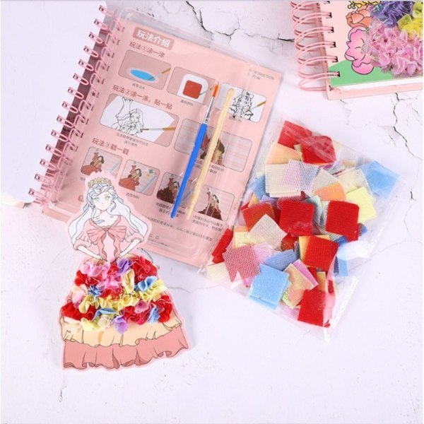 Poke Art DIY Toys Opetusllinen Poke Painting SET 2 SET 2 Set 2