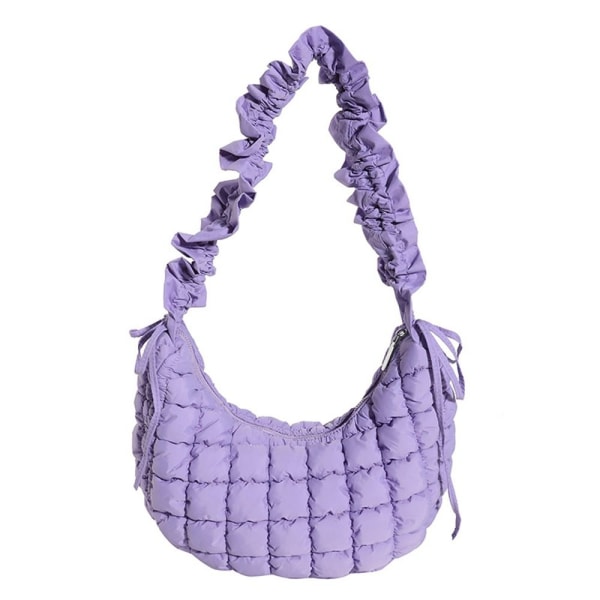 Cloud Bags Ruched Håndtaske LILLA Purple