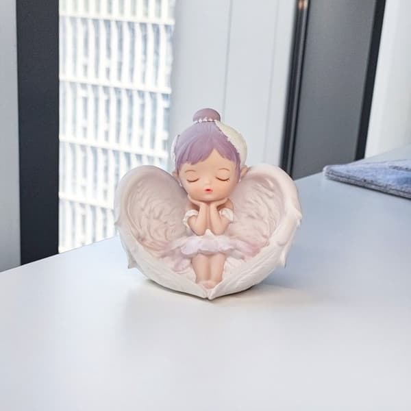 Shell Angel Statue Balettflicka 5 5 5