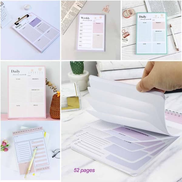 Ugentlig Pad Planner Memo Note 2 2 2
