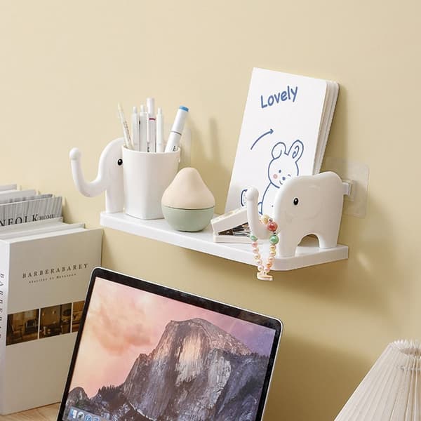 Elephant Storage Rack Oppbevaringshylle HVIT white