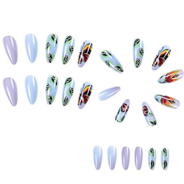 Almond Fake Nails False Nail 3 3 3