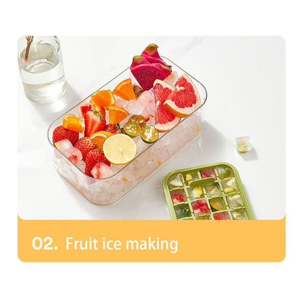 Isterningebakke Isform GUL DOBBELT LAG DOBBELT LAG Yellow Double layer-Double layer