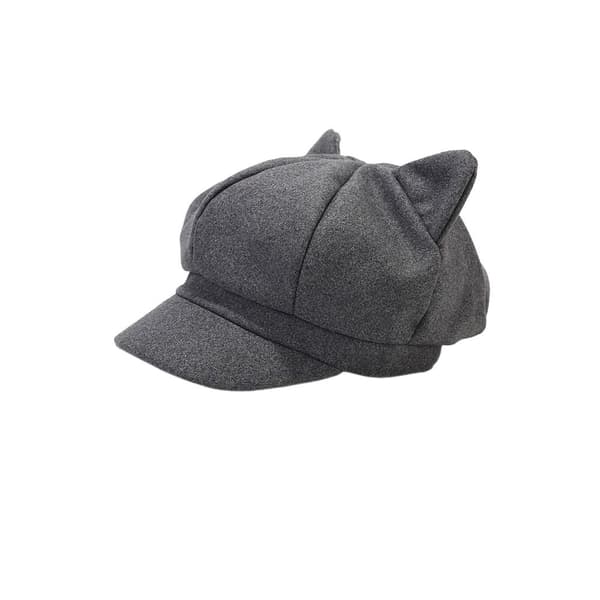 Cat's Ears Hat Basker Hat MÖRKGRÅ Dark Grey