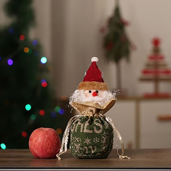 Julklappsdockapåsar Godispåse A A A