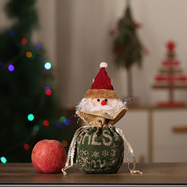 Julklappsdockapåsar Godispåse D D D
