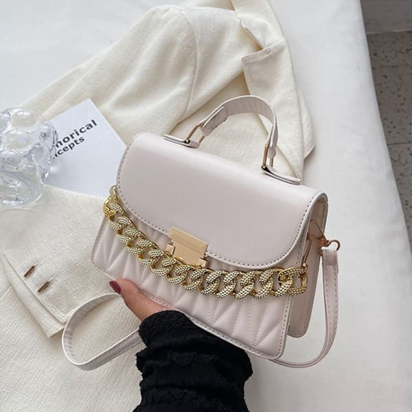 Skuldertaske Kæde Crossbody Tasker SORT black