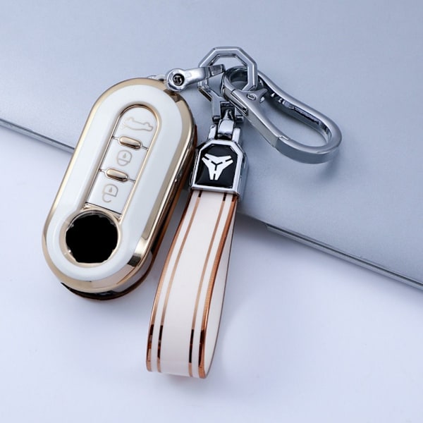 Bilnøglekasse Nøglekasse Cover GRÅ NØGLEKÆRING GRÅ NØGLERKING Grey Key chain