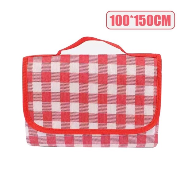 Camping Gulvmåtte Liggeunderlag RØD 100*150CM 100*150CM red 100*150cm-100*150cm