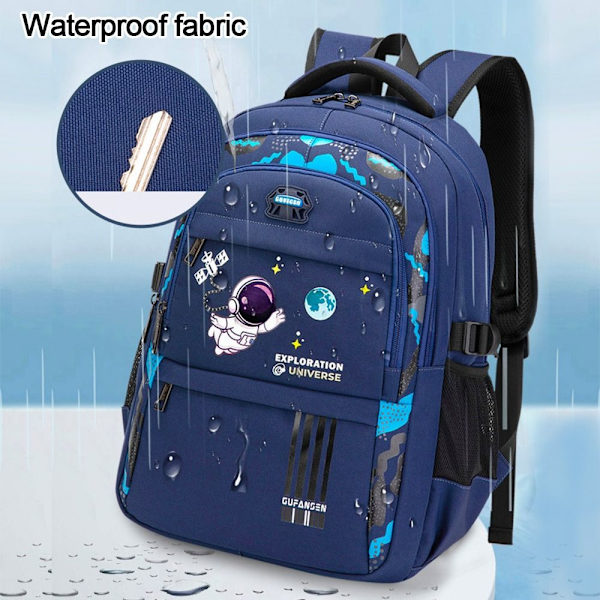 Lasten Astronaut Reppu Lasten Reppu BLUE SMALL blue small