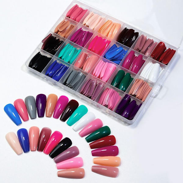 576st Fake Nails Long SET04 SET04