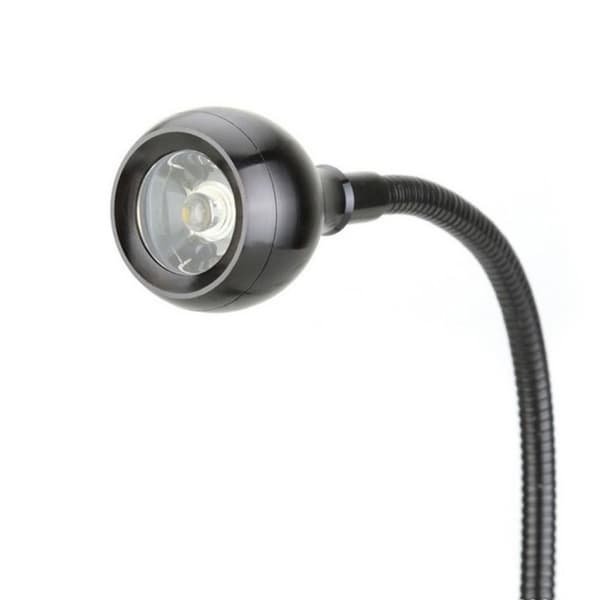 Lese-LED-lys Lysende lampe SVART（HVIT LYS） SORT（HVIT Black（white light）