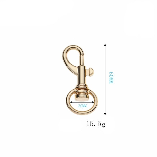 3 st metallsnäpphake dragspännen 5 5 5