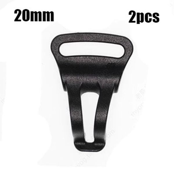 2st Mountain Clamp Strap Hang Spänne 20MM 20mm