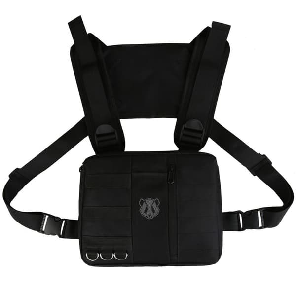 Brysttasker Vest Tasker SORT black