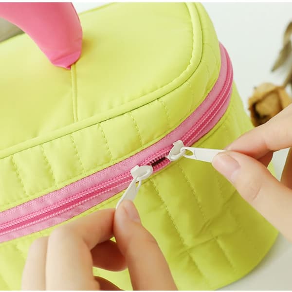 Triangle Makeup Bag Kosmetiktaske BLÅ 2 2 blue 2-2