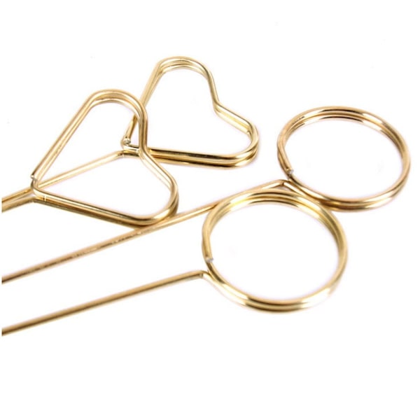 Blomster bordkortholder Blomsterkortholder Pinne A A A