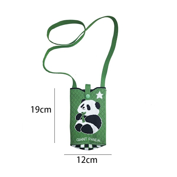 Panda Stickade Väskor Casual Axelväskor ÖPPENHET ÖPPENHET Openness