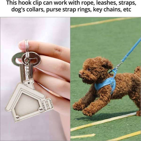 5st Snurrbara Snap Krokar Hundkoppel Clips Trigger Snaps